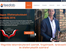 Tablet Screenshot of feedlab.com